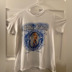 White Billie Eilish Graphic T-Shirt